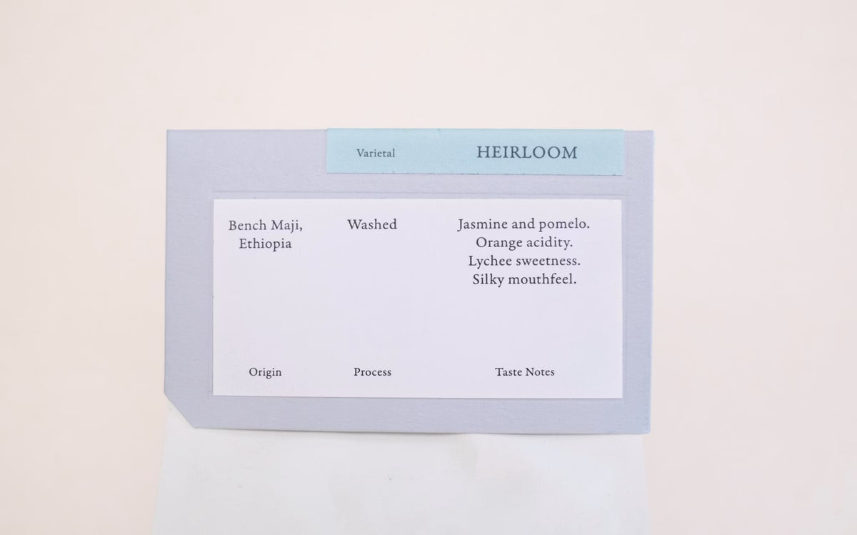Ethiopia Bench Maji Heirloom Washed